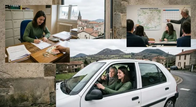 Passer son permis à Yssingeaux : coût, délais et conduite accompagnée