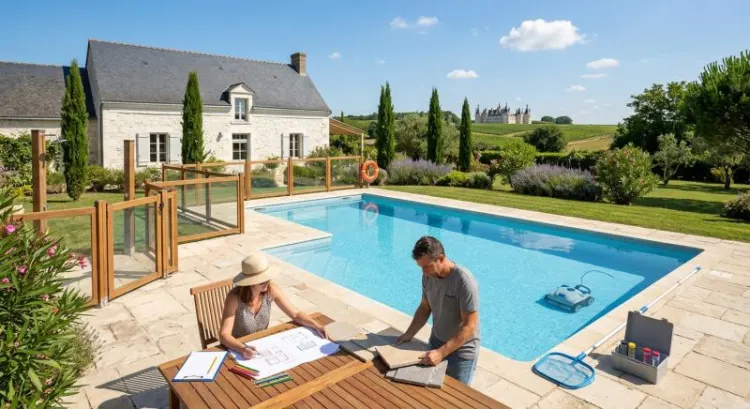 Piscine dans la Loire : réglementation, budget et entretien
